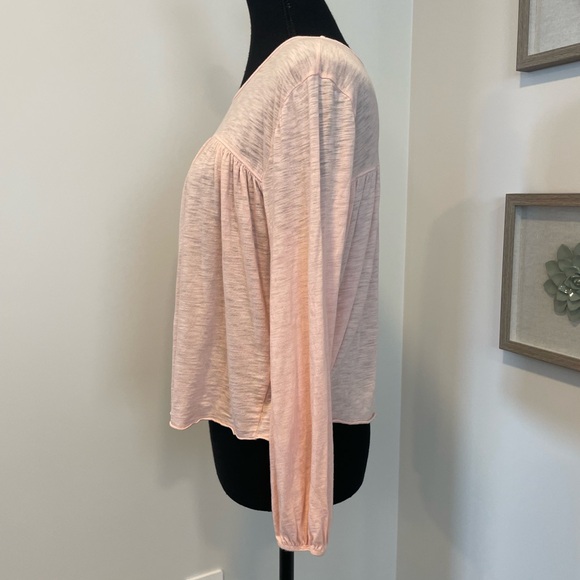 Anthropologie T.La Burnout Tee EUC - Picture 2 of 10